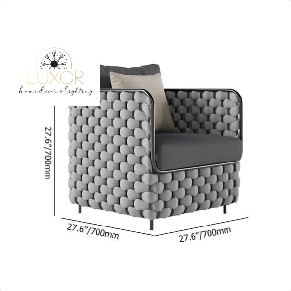 Palm Oasis Lux Patio Set - Outdoor Seating