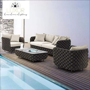Palm Oasis Lux Patio Set - Outdoor Seating