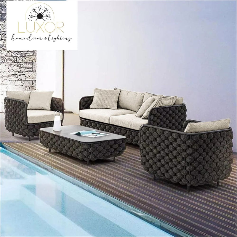 Palm Oasis Lux Patio Set - Outdoor Seating
