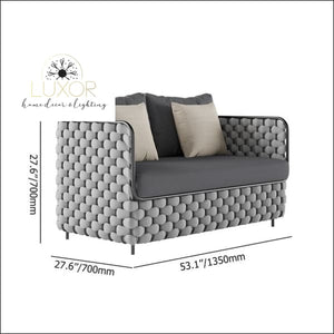 Palm Oasis Lux Patio Set - Outdoor Seating