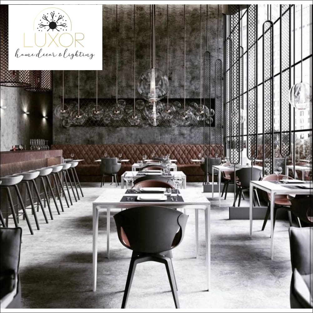 chandeliers Palmina Glass Modern Pendant Light - Luxor Home Decor & Lighting