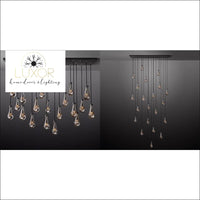 Parko Rain Linear Chandelier - chandelier