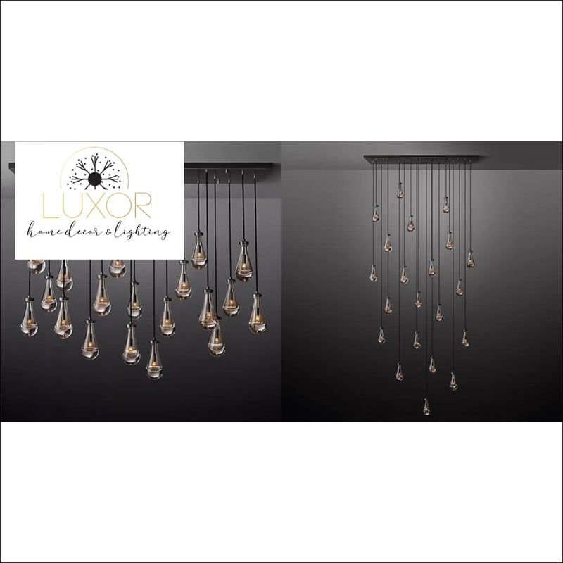 Parko Rain Linear Chandelier - chandelier