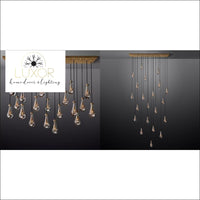Parko Rain Linear Chandelier - chandelier