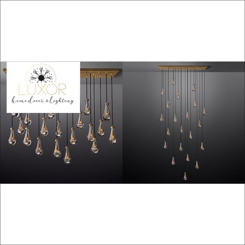 Parko Rain Linear Chandelier - chandelier