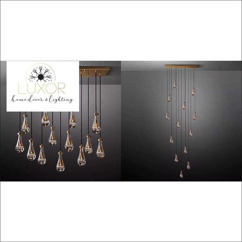 Parko Rain Linear Chandelier - chandelier