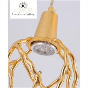 Partoness Gold Branch Crystal Chandelier - chandeliers