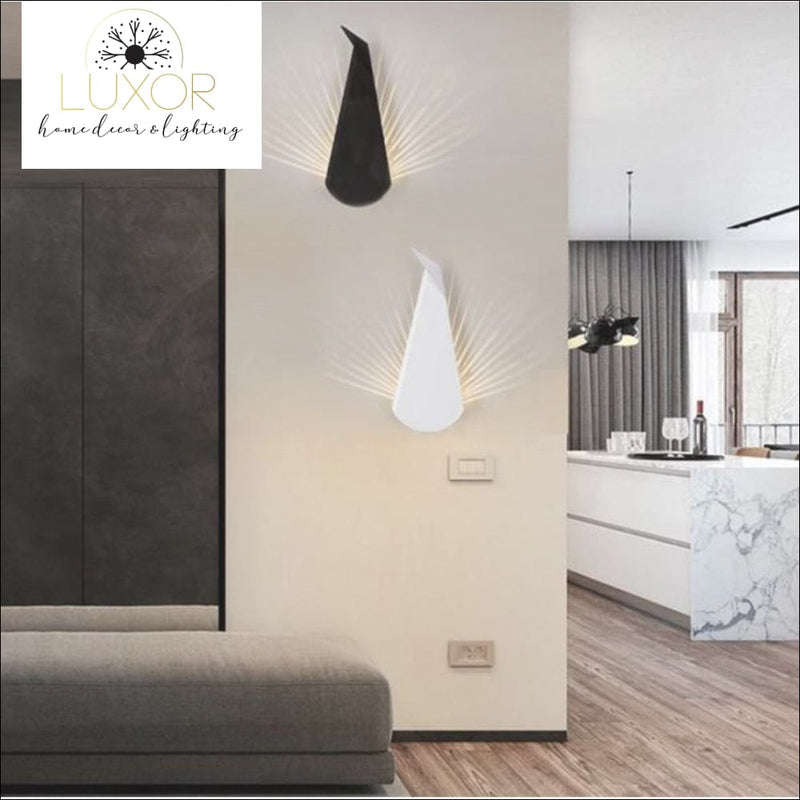 Wall lighting Peacock LED Wall Sconce - Luxor Home Decor & Lighting
