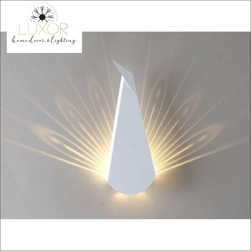 Wall lighting Peacock LED Wall Sconce - Luxor Home Decor & Lighting