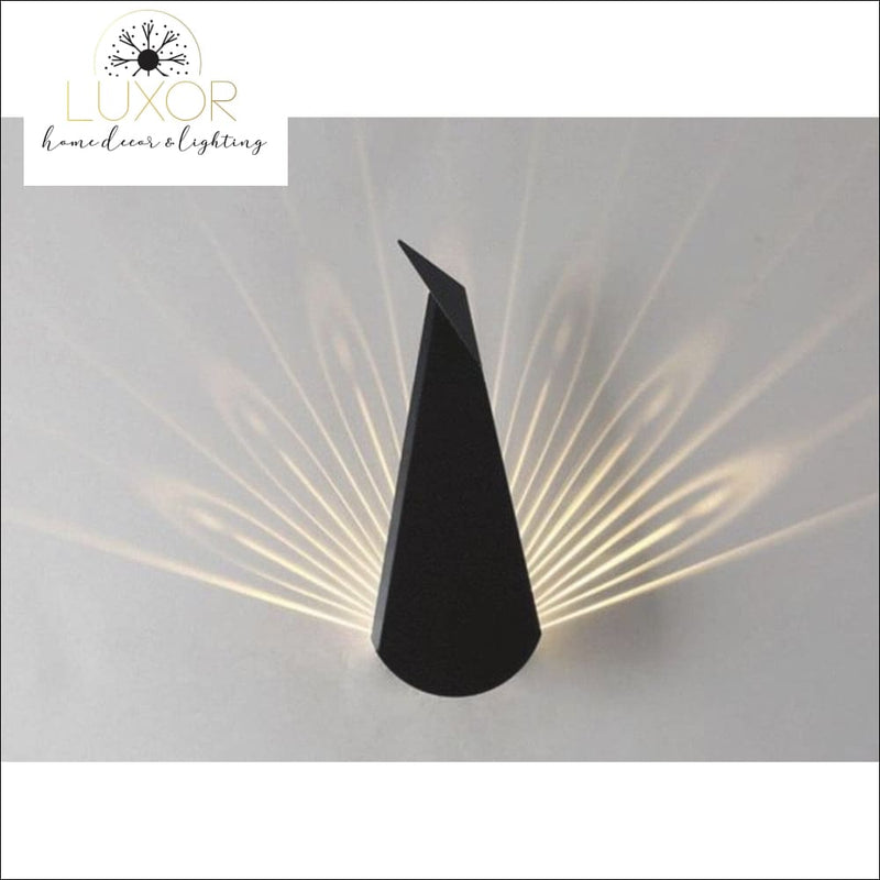Wall lighting Peacock LED Wall Sconce - Luxor Home Decor & Lighting