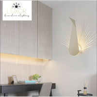 Wall lighting Peacock LED Wall Sconce - Luxor Home Decor & Lighting