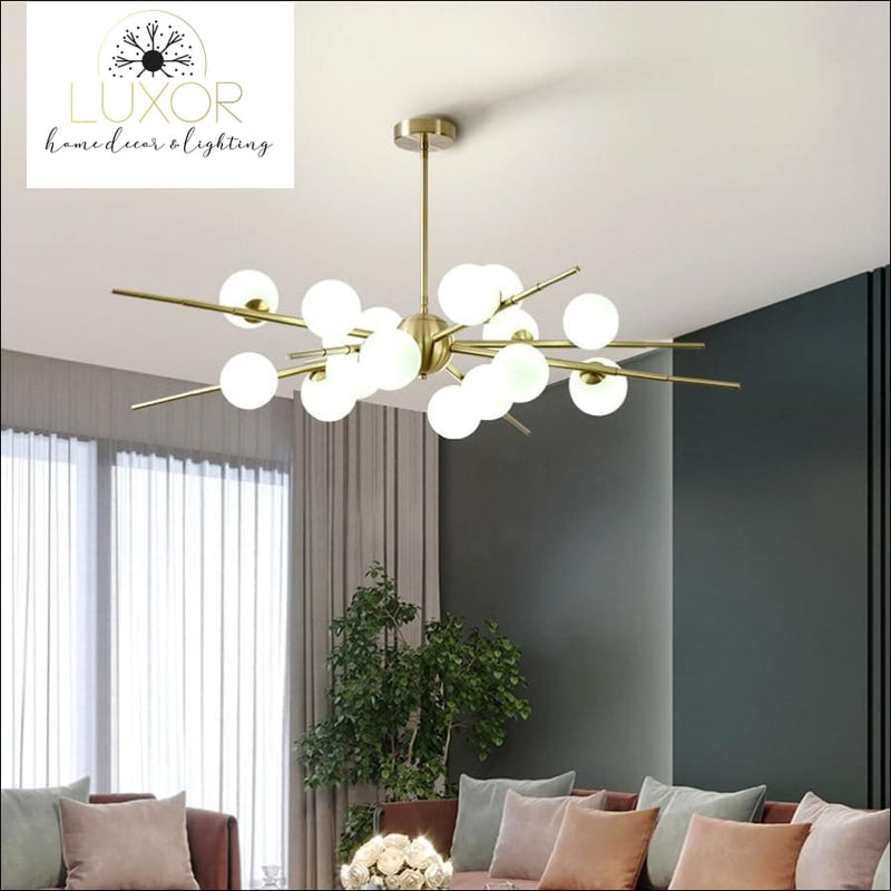 chandeliers Pendula Glass Ball Modern Chandelier - Luxor Home Decor & Lighting