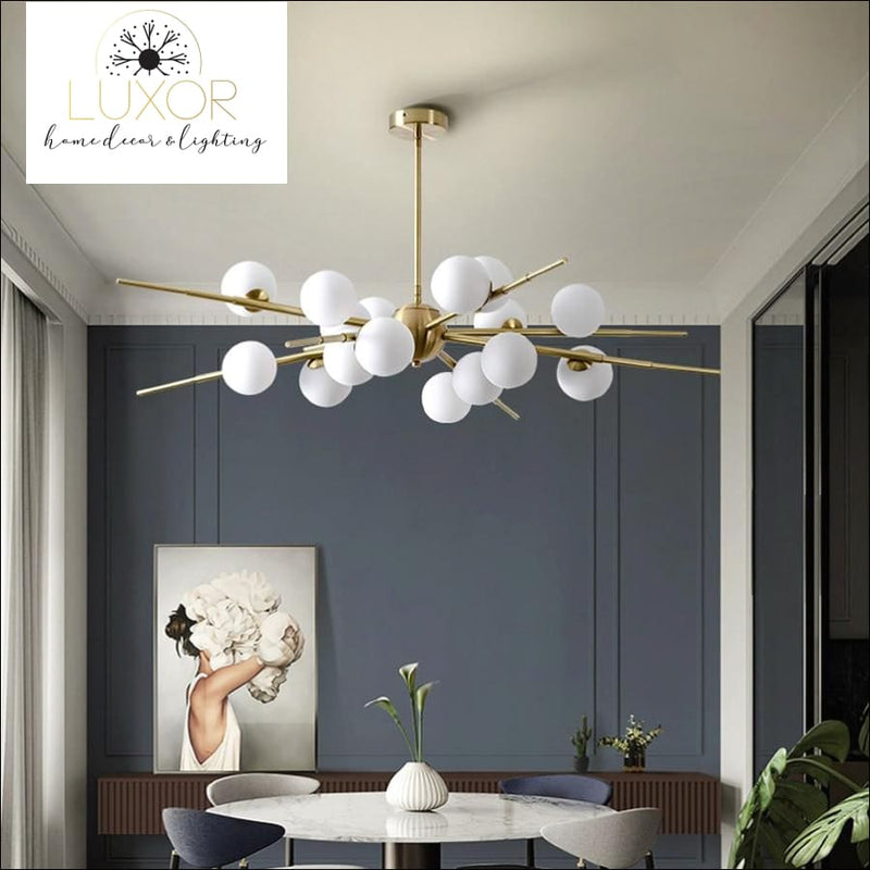 chandeliers Pendula Glass Ball Modern Chandelier - Luxor Home Decor & Lighting