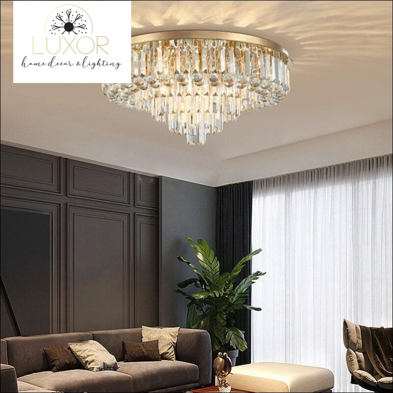 Peregrine Crystal Chandelier - chandelier