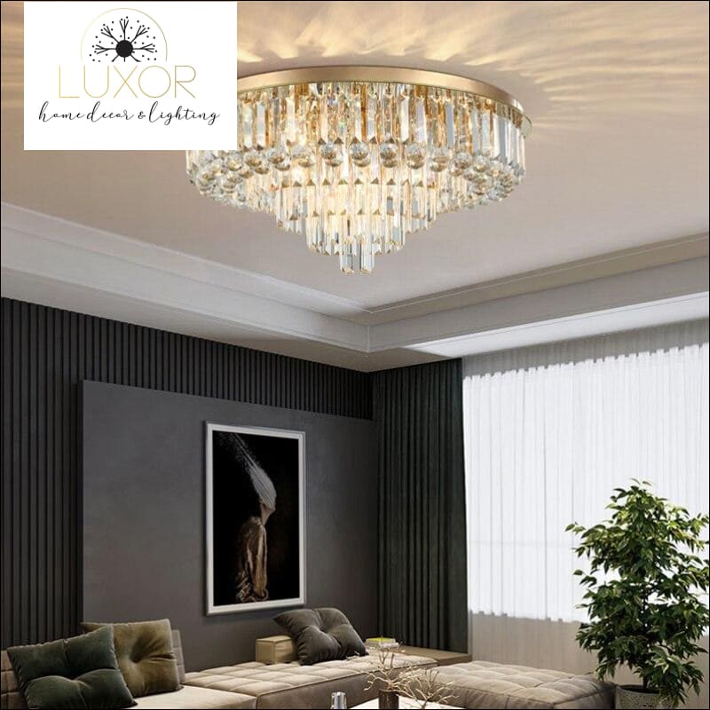 Peregrine Crystal Chandelier - chandelier