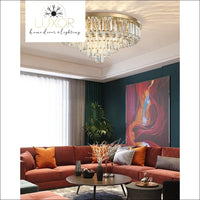 Peregrine Crystal Chandelier - chandelier