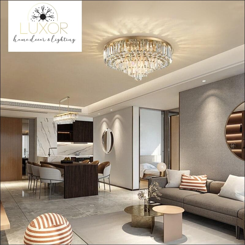 Peregrine Crystal Chandelier - chandelier