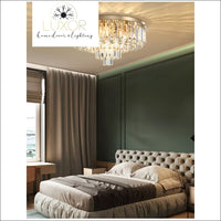 Peregrine Crystal Chandelier - chandelier