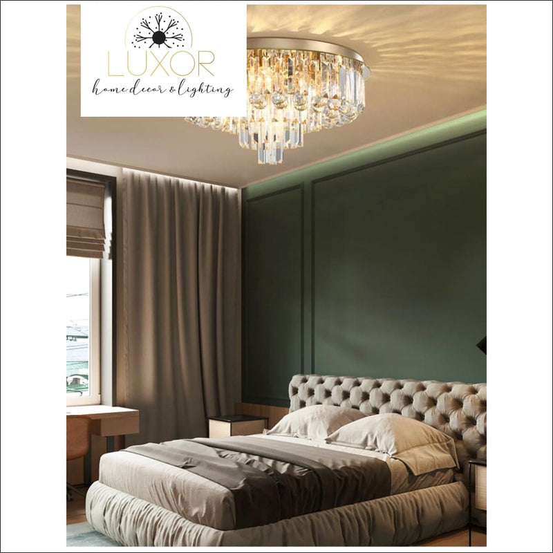 Peregrine Crystal Chandelier - chandelier