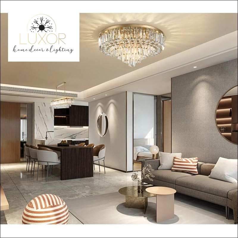 Peregrine Crystal Chandelier - chandelier