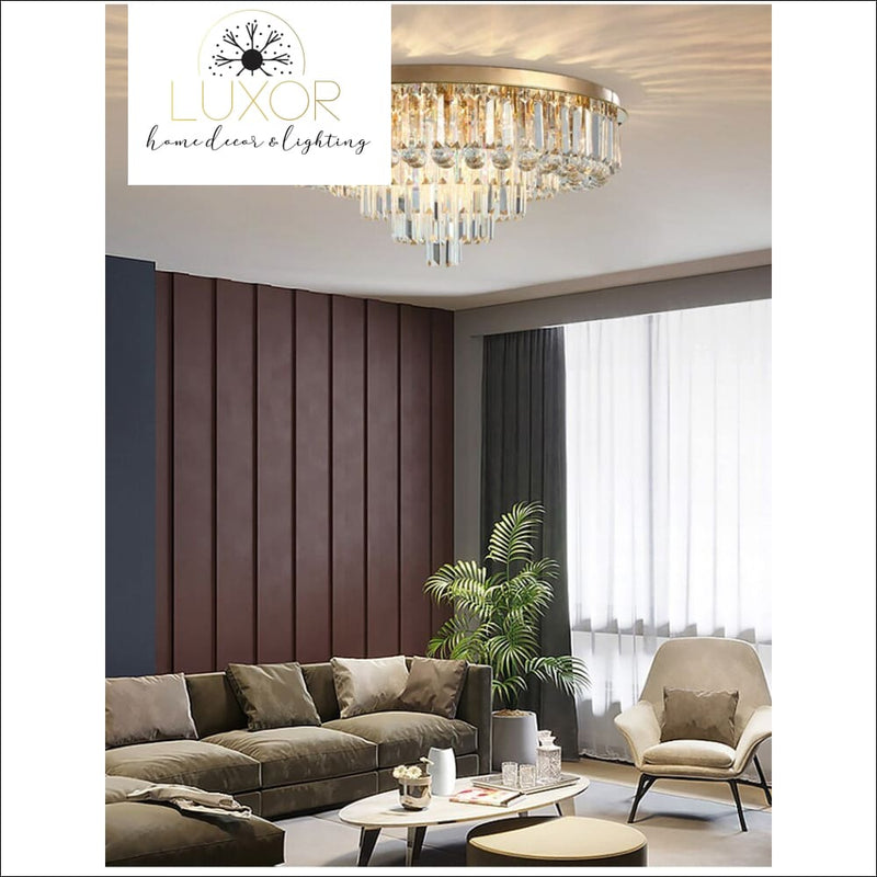 Peregrine Crystal Chandelier - chandelier