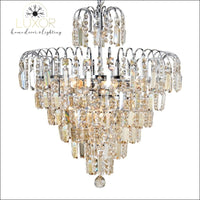 chandeliers Peri Crystal Lux Chandelier - Luxor Home Decor & Lighting