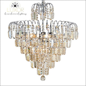 chandeliers Peri Crystal Lux Chandelier - Luxor Home Decor & Lighting