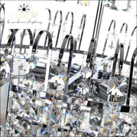 chandeliers Peri Crystal Lux Chandelier - Luxor Home Decor & Lighting