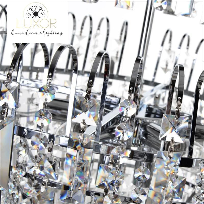chandeliers Peri Crystal Lux Chandelier - Luxor Home Decor & Lighting