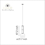 Petunia Cylinder Dome Collection - pendant lighting