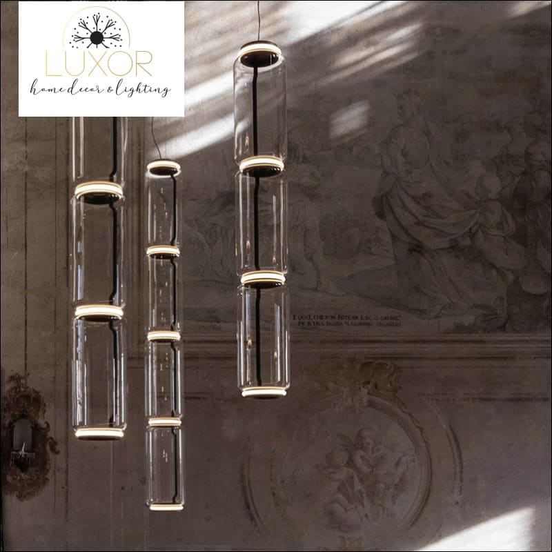Petunia Cylinder Dome Collection - pendant lighting