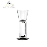 Petunia Dome Collection - Floor Lamp - Dia39 cm x H 91 cm. / Smokey Glass - lighting