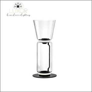 Petunia Dome Collection - Floor Lamp - Dia39 cm x H 91 cm. / Smokey Glass - lighting