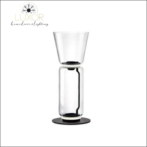 Petunia Dome Collection - Floor Lamp - Dia39 cm x H 91 cm. / Smokey Glass - lighting