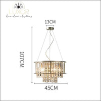 chandeliers Phoka Lux Chandelier - Luxor Home Decor & Lighting