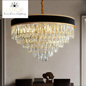 chandeliers Phube Multi -Layer Crystal Chandelier - Luxor Home Decor & Lighting