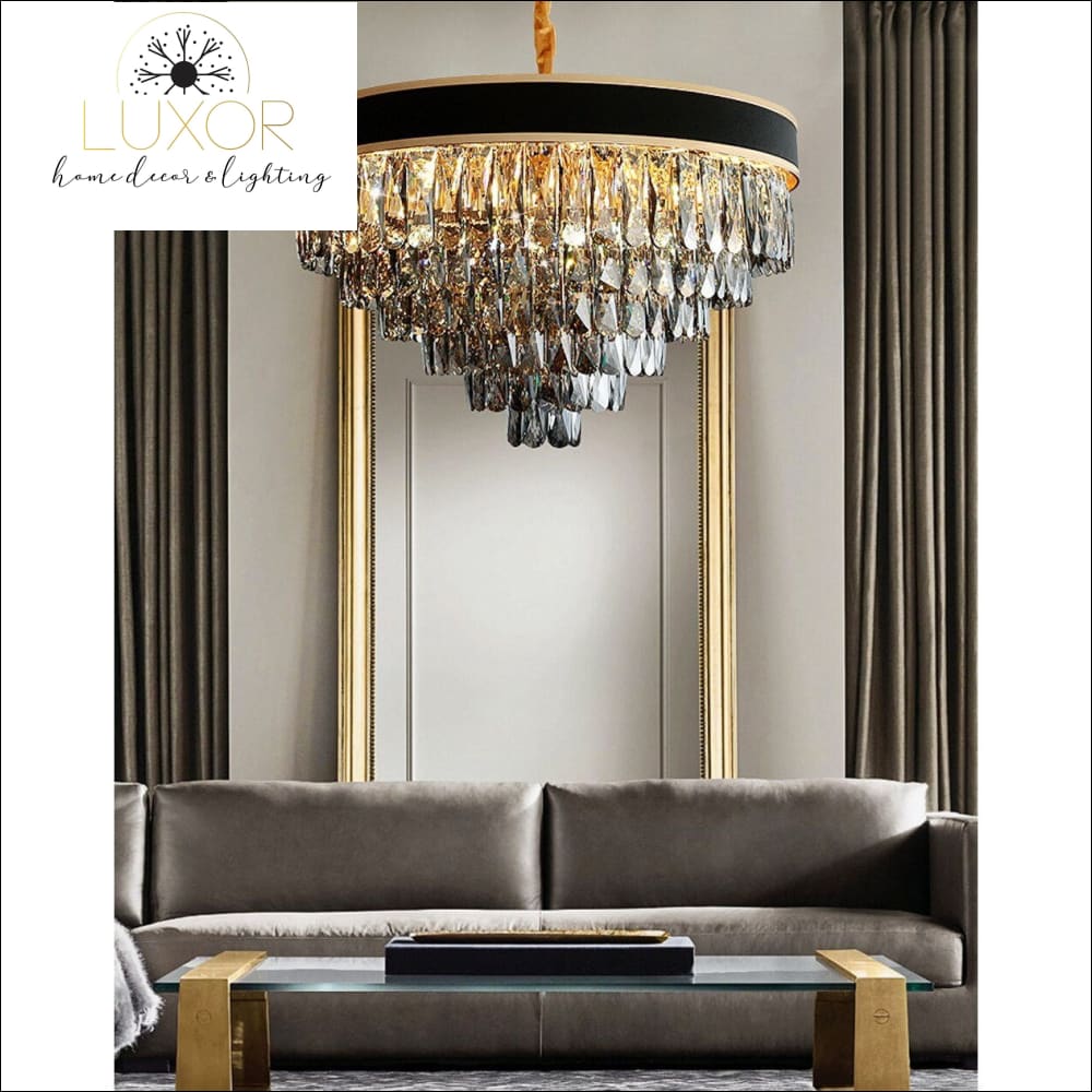 chandeliers Phube Multi -Layer Crystal Chandelier - Luxor Home Decor & Lighting