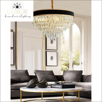 chandeliers Phube Multi -Layer Crystal Chandelier - Luxor Home Decor & Lighting