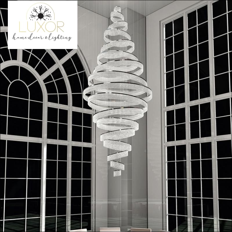 Pistorino Elegant Crystal Chandelier - chandeliers