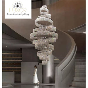 Pistorino Elegant Crystal Chandelier - chandeliers