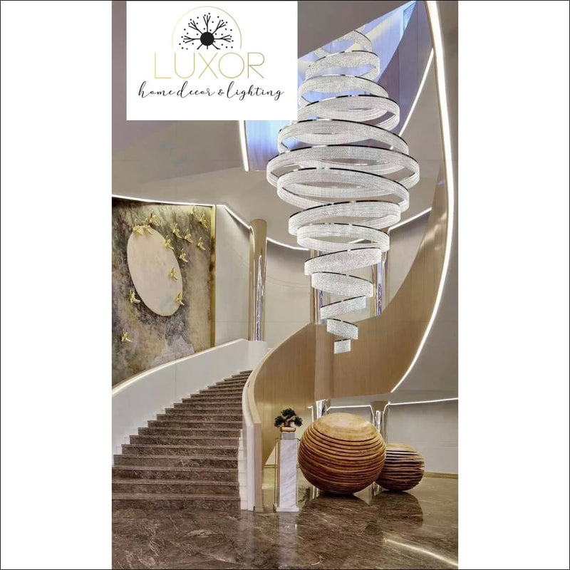 Pistorino Elegant Crystal Chandelier - chandeliers