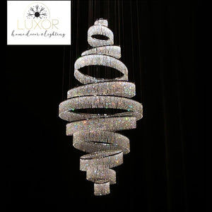 Pistorino Elegant Crystal Chandelier - chandeliers