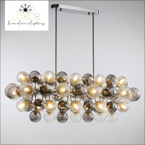 Poland Smokey Gray Chandelier - chandelier