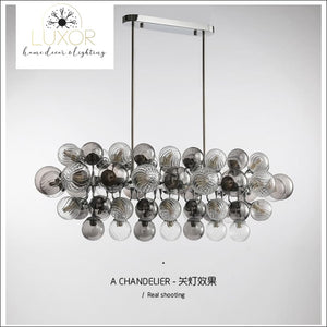 Poland Smokey Gray Chandelier - chandelier