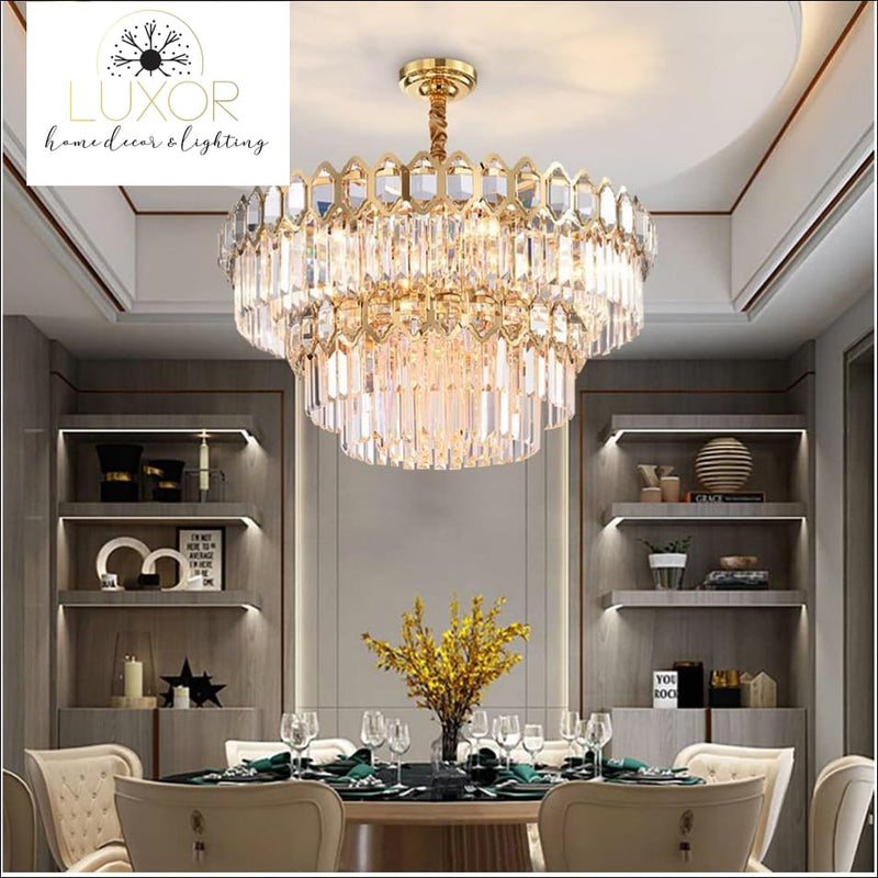 chandeliers Politano Crystal Chandelier - Luxor Home Decor & Lighting