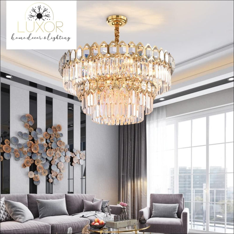 chandeliers Politano Crystal Chandelier - Luxor Home Decor & Lighting