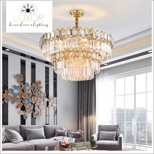 chandeliers Politano Crystal Chandelier - Luxor Home Decor & Lighting