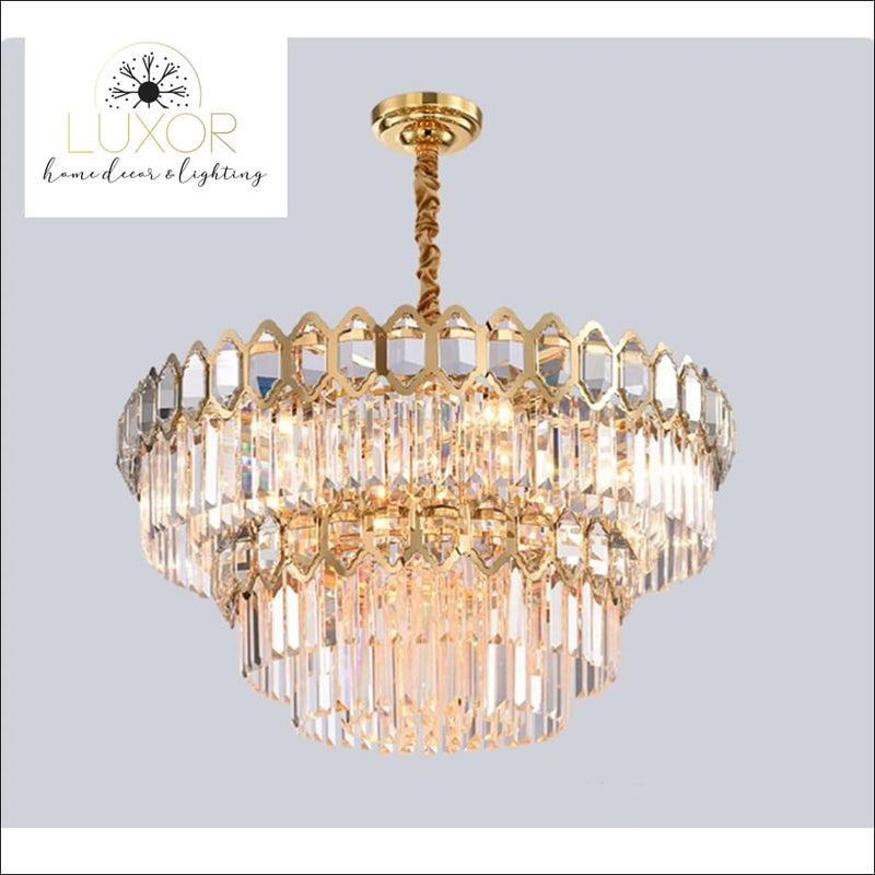 chandeliers Politano Crystal Chandelier - Luxor Home Decor & Lighting