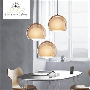 pendant lighting Press Glass Pendant - Luxor Home Decor & Lighting