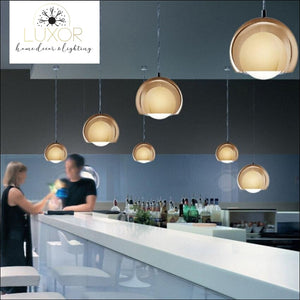 pendant lighting Press Glass Pendant - Luxor Home Decor & Lighting